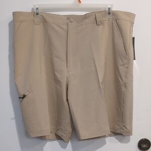 Ocean+Coast New Men's Tan Performance Cargo Shorts Big & Tall Size 44 Stretch